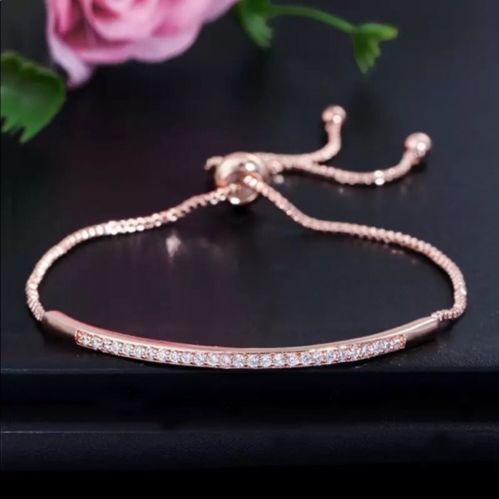 High quality Rose gold adjustable bracelet